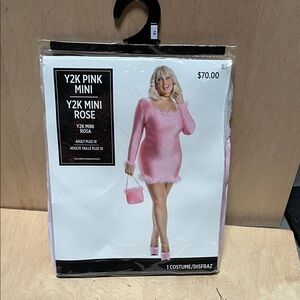Y2K Pink Mini Dress Costume
